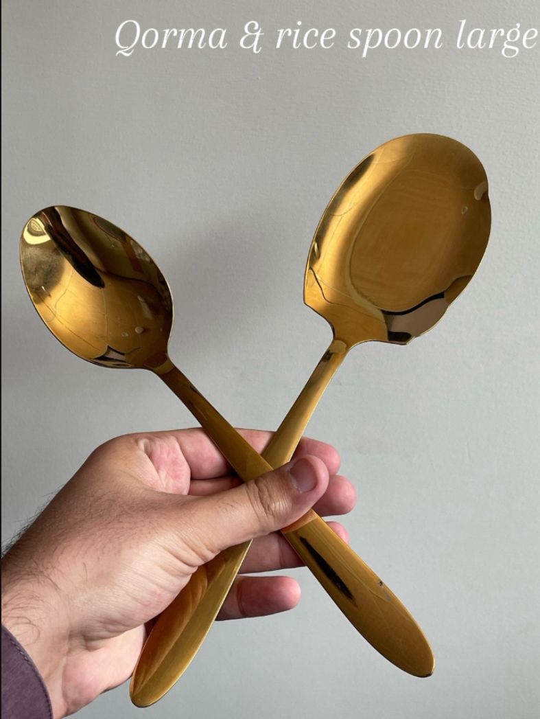 20Pcs High Quality Stainlees Steel Cutlery Set Golden Color