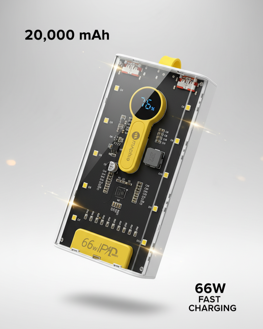 Original MAPHIE 66w 20000mAh (PD Super Fast) PowerBank