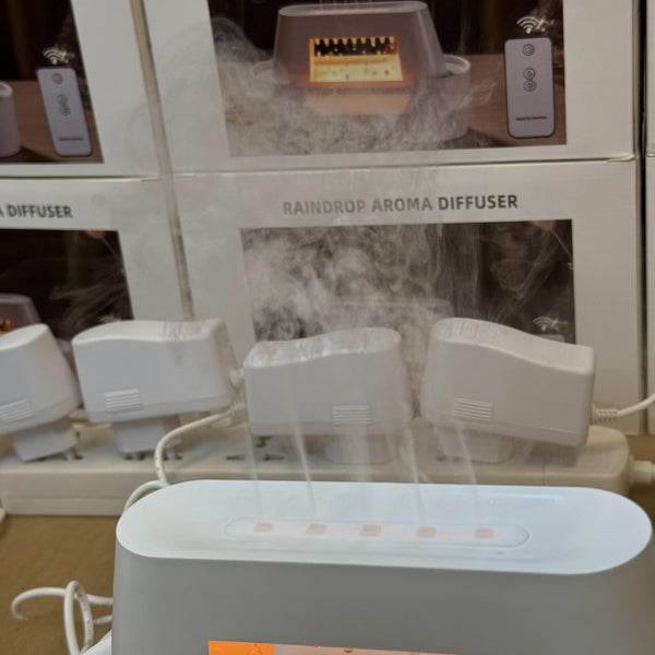 300ml Raindrop Aroma Diffuser - Lot Imported