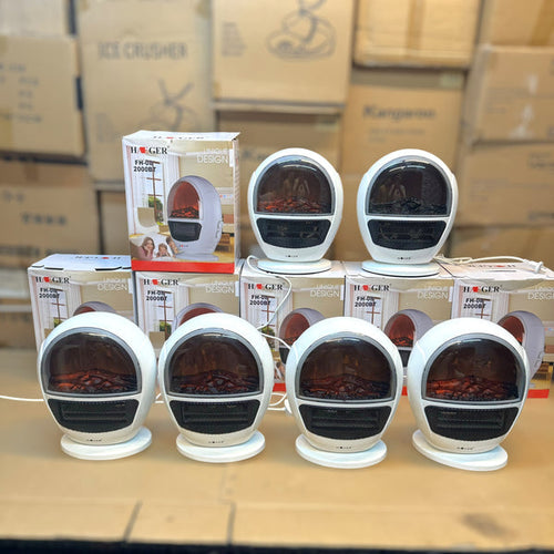 3D Simulation Flame Electric Fan Heater - High Quality China Lot Import