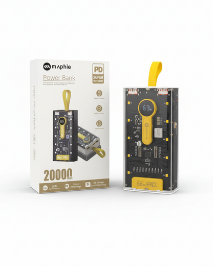 Original MAPHIE 66w 20000mAh (PD Super Fast) PowerBank