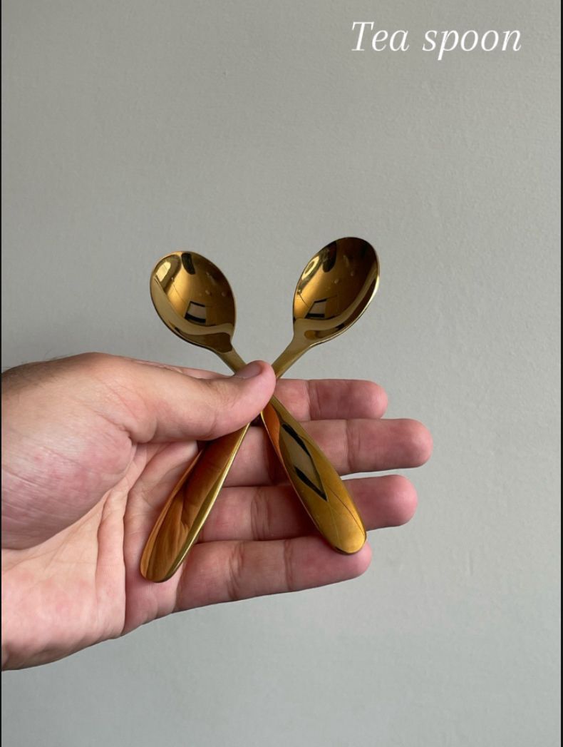 20Pcs High Quality Stainlees Steel Cutlery Set Golden Color