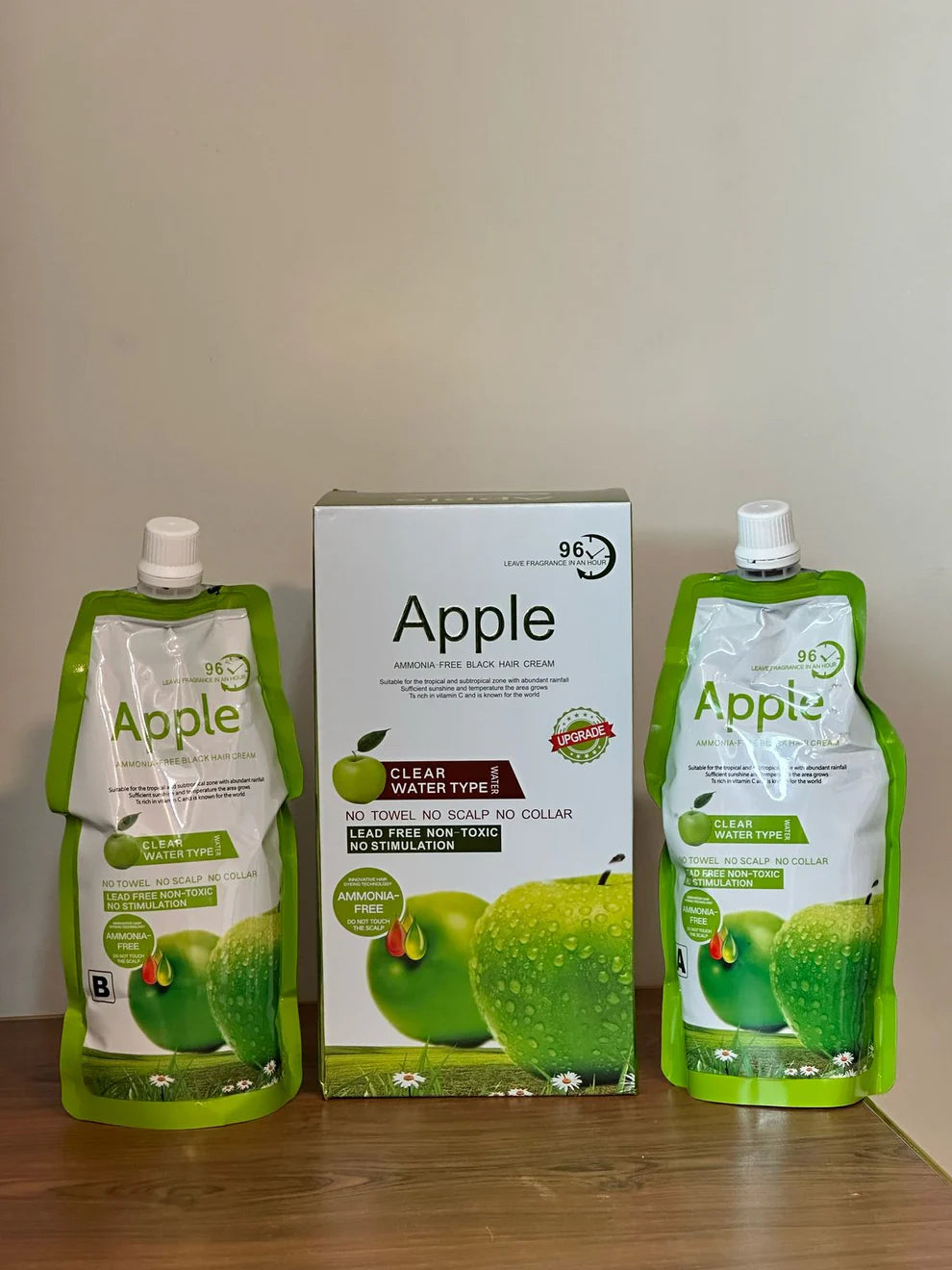 Original Imported APPLE Hair Color 96 Natural