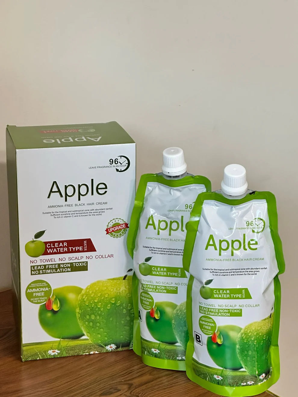 Original Imported APPLE Hair Color 96 Natural