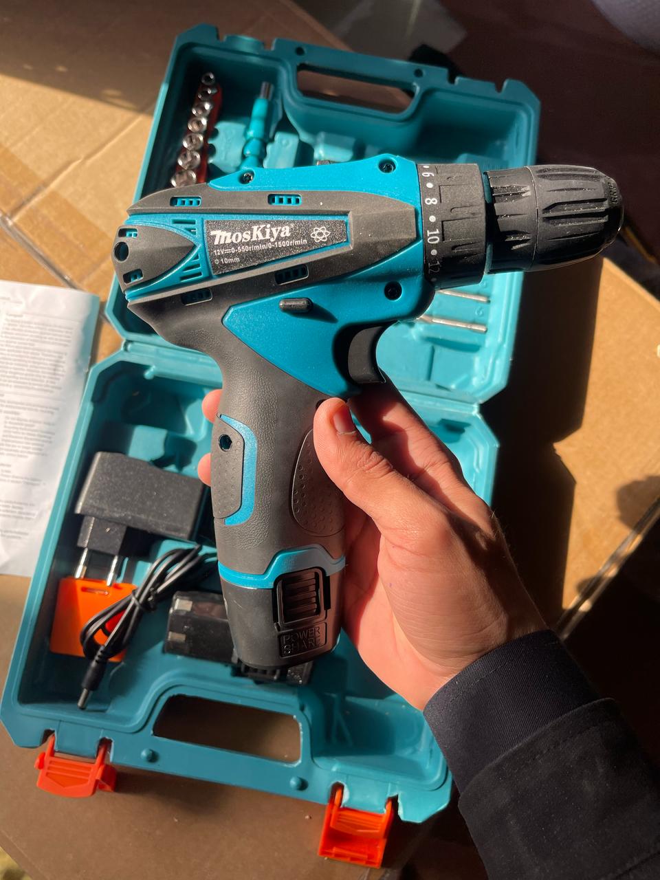 Moskiya Drill Machine With ToolKit Set