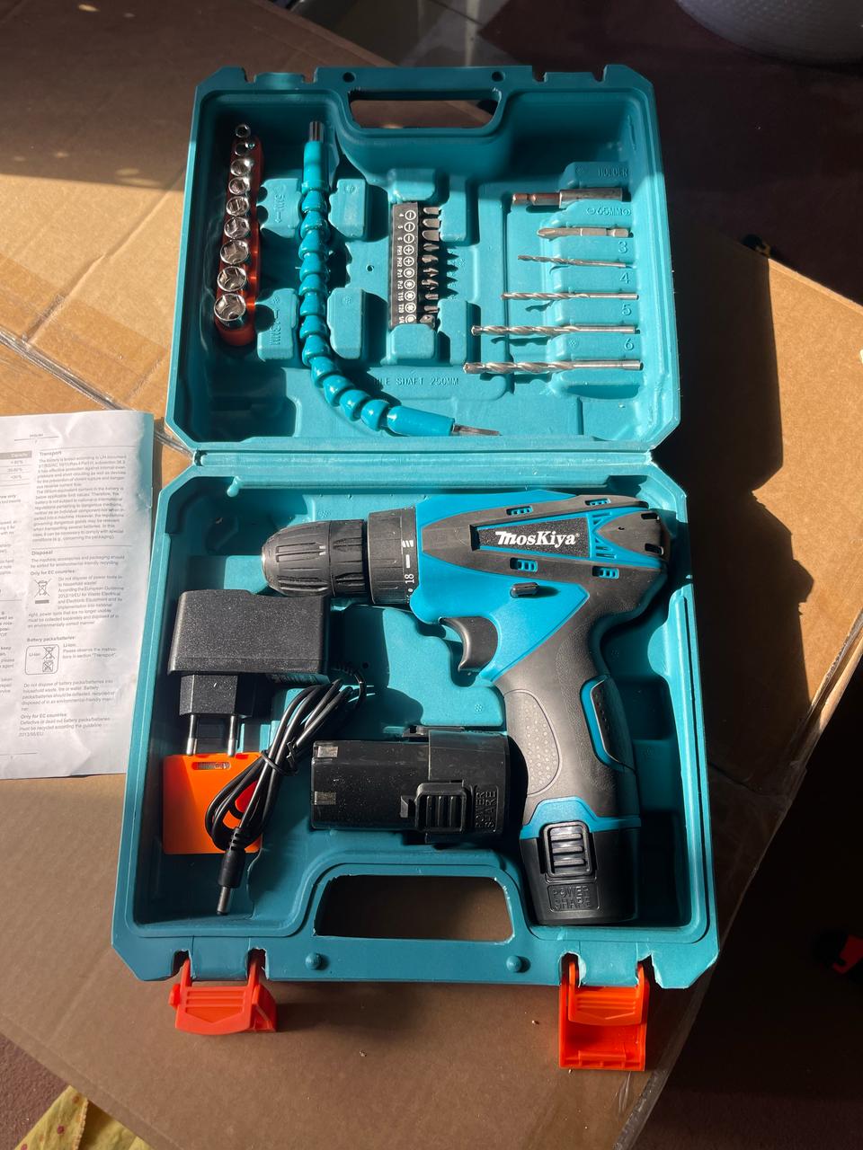 Moskiya Drill Machine With ToolKit Set
