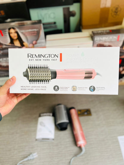 Remington 2 in 1 Nourish Keratin & Argan Oil Volumising Blow Dry Brush