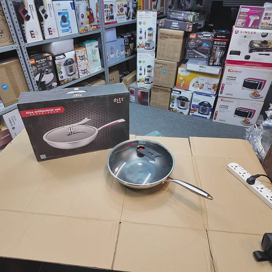 Alice 3 Layer Steel Honaycomb Wok