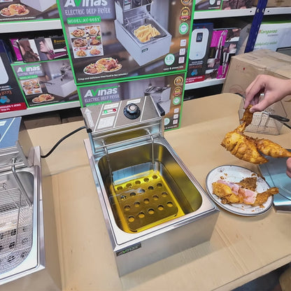 Avinas 6.8L Electric Deep Fryer - Lot Imported