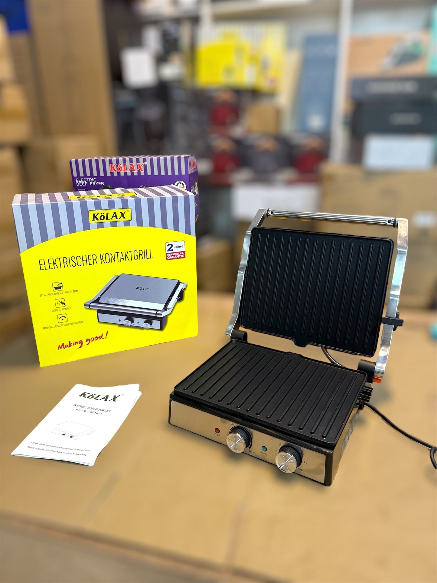 Kolax Big Size Electric Grill 12Inch