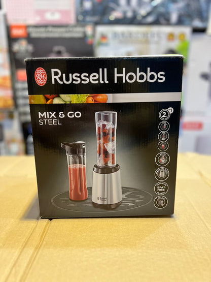 Original Russell Hubbs Mix & Go Steel Blender
