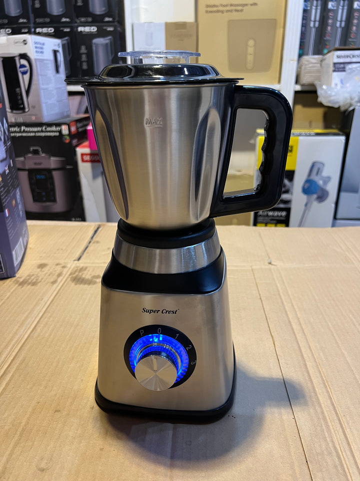 Super Crest Stanless Steel 3in1 Blender & chooper set