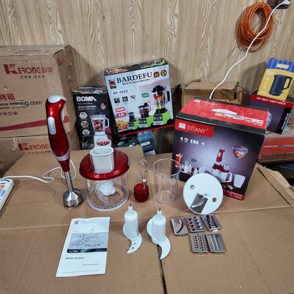 Amazon Lot Tiffany 12 in 1 hand Blender YL- 1459