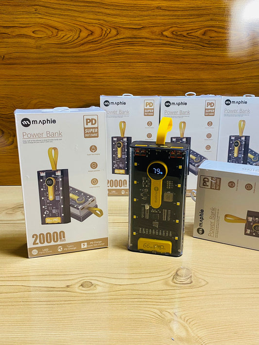 Original MAPHIE 66w 20000mAh (PD Super Fast) Power Bank