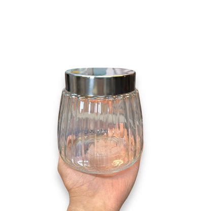 Lot Imported Glass Storage Jar