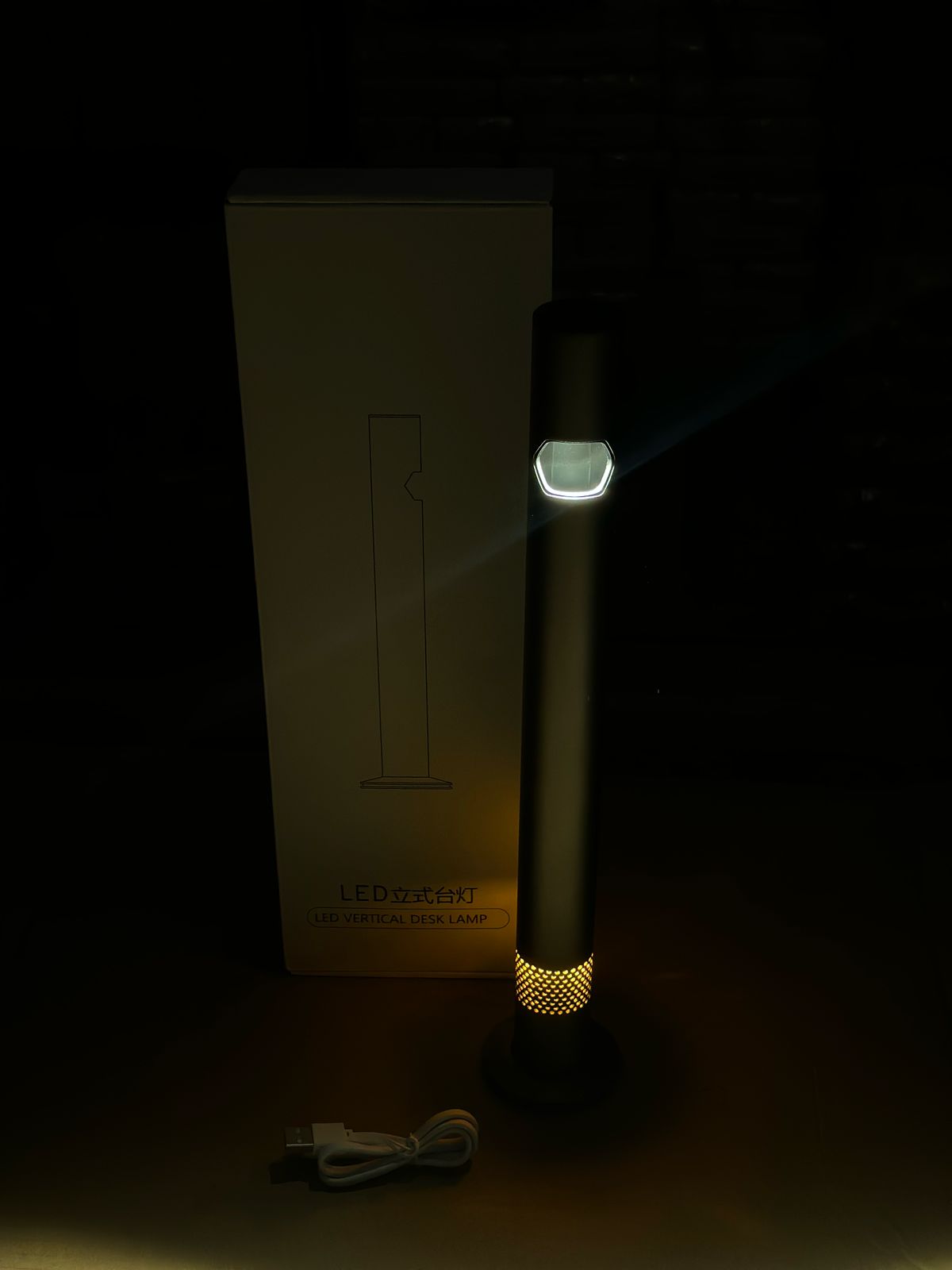 Led stand table Lamp stainlees steel