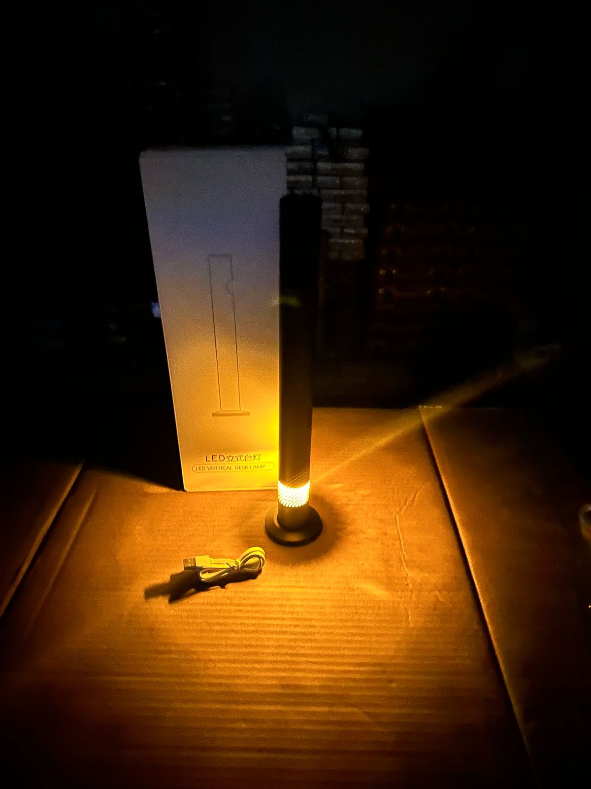 Led stand table Lamp stainlees steel