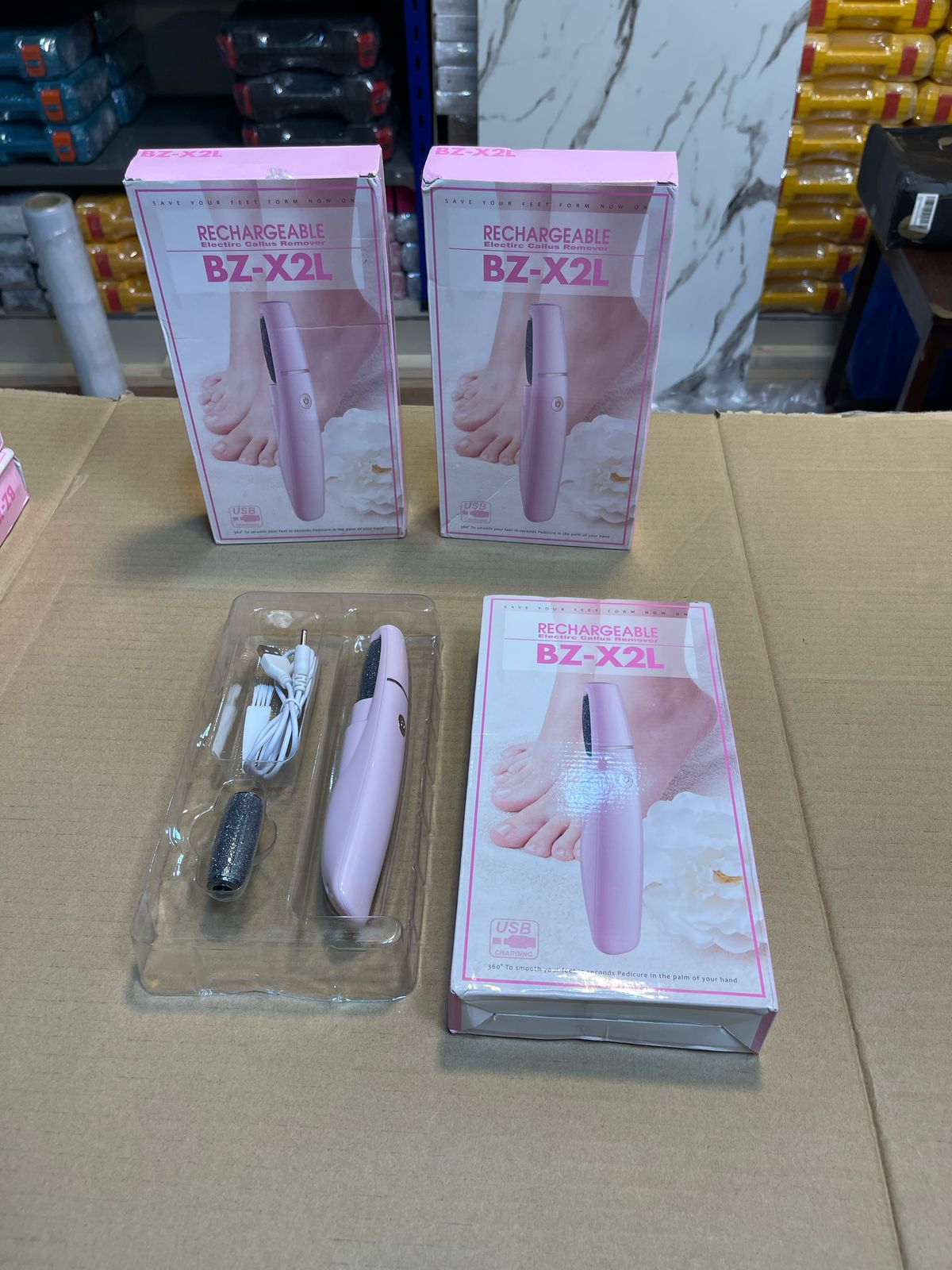 Rechargeable Electric Callus Remover