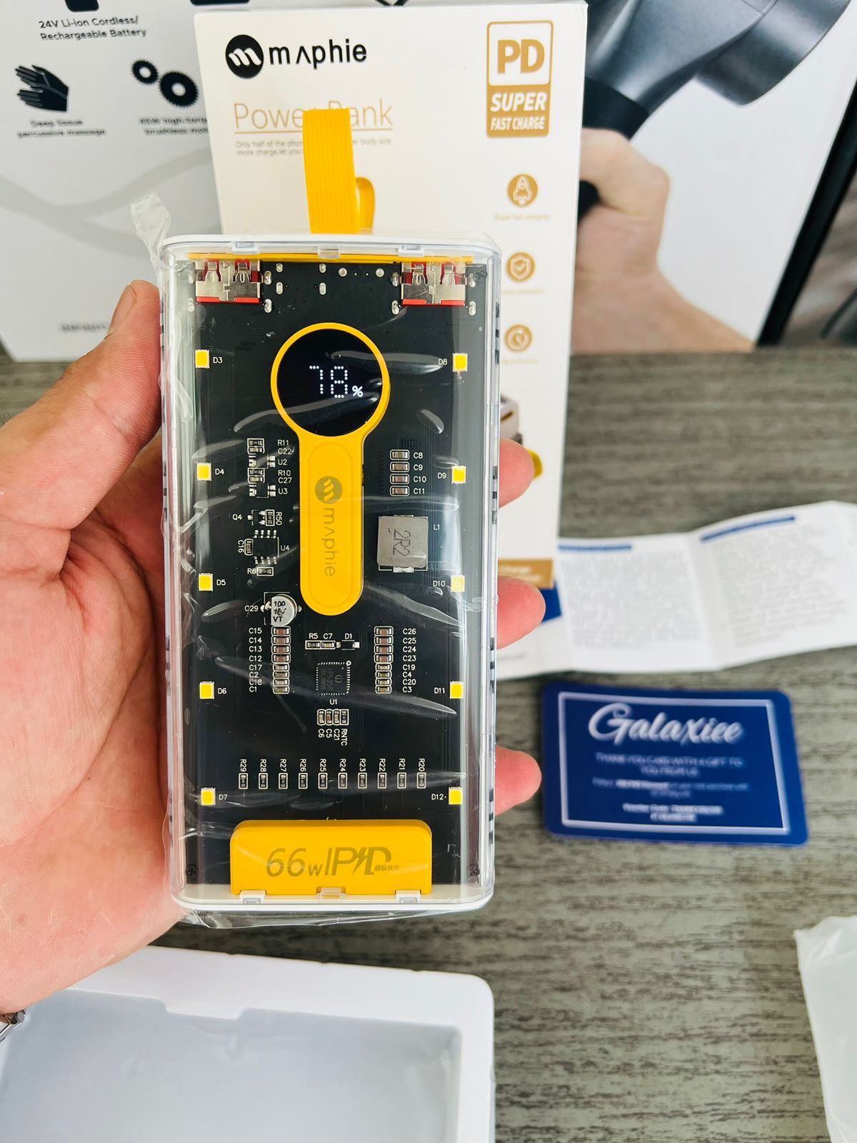 Original MAPHIE 66w 20000mAh (PD Super Fast) PowerBank