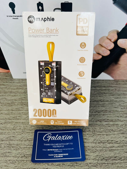 Original MAPHIE 66w 20000mAh (PD Super Fast) PowerBank