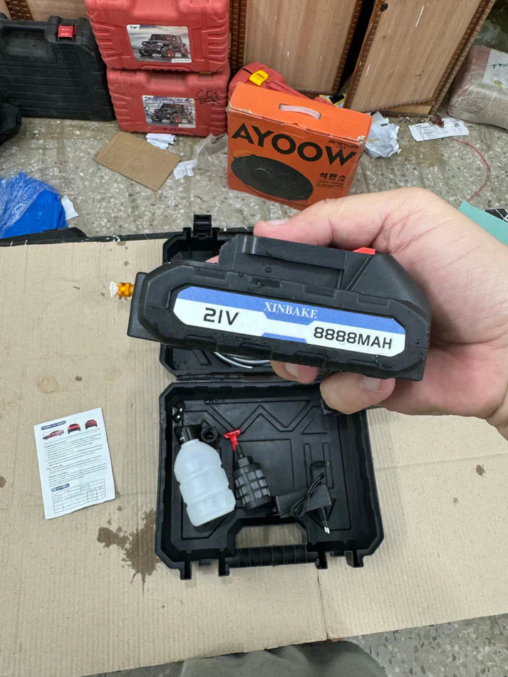 High Pressure 21v Rechargeable Solar & Car Washer
